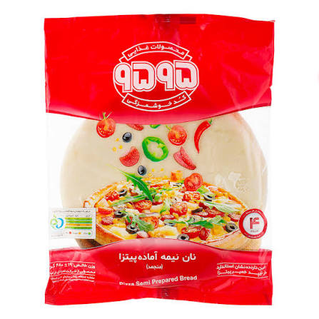 نان  پیتزا و خمیر