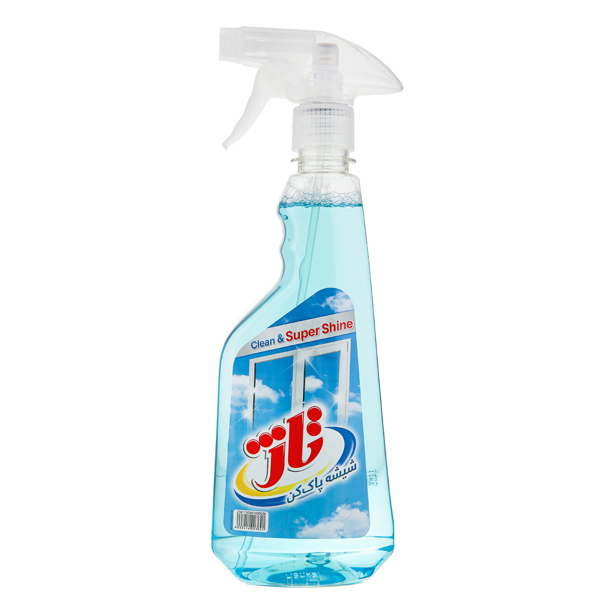 اسپری شیشه پاک کن آبی 500 گرمی تاژ