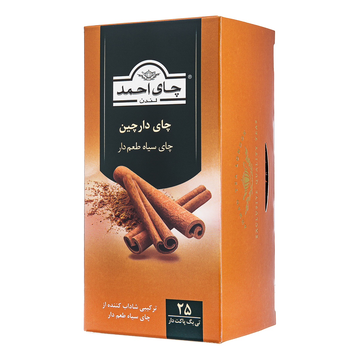 چای دارچین کیسه ای 25 عددی احمد