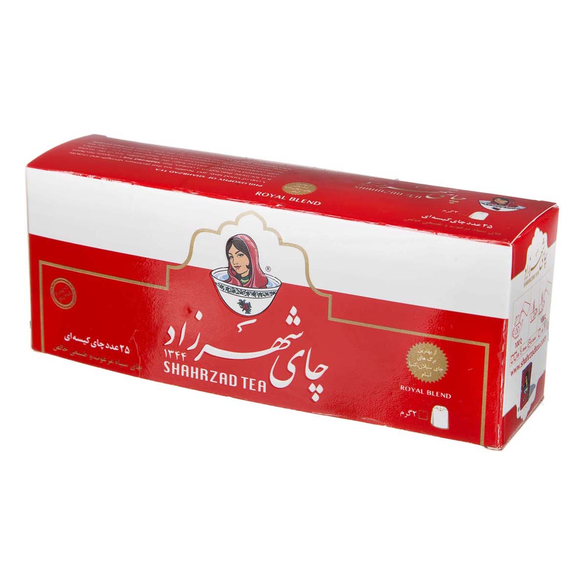 چای سیاه کیسه ای 25 عددی شهرزاد