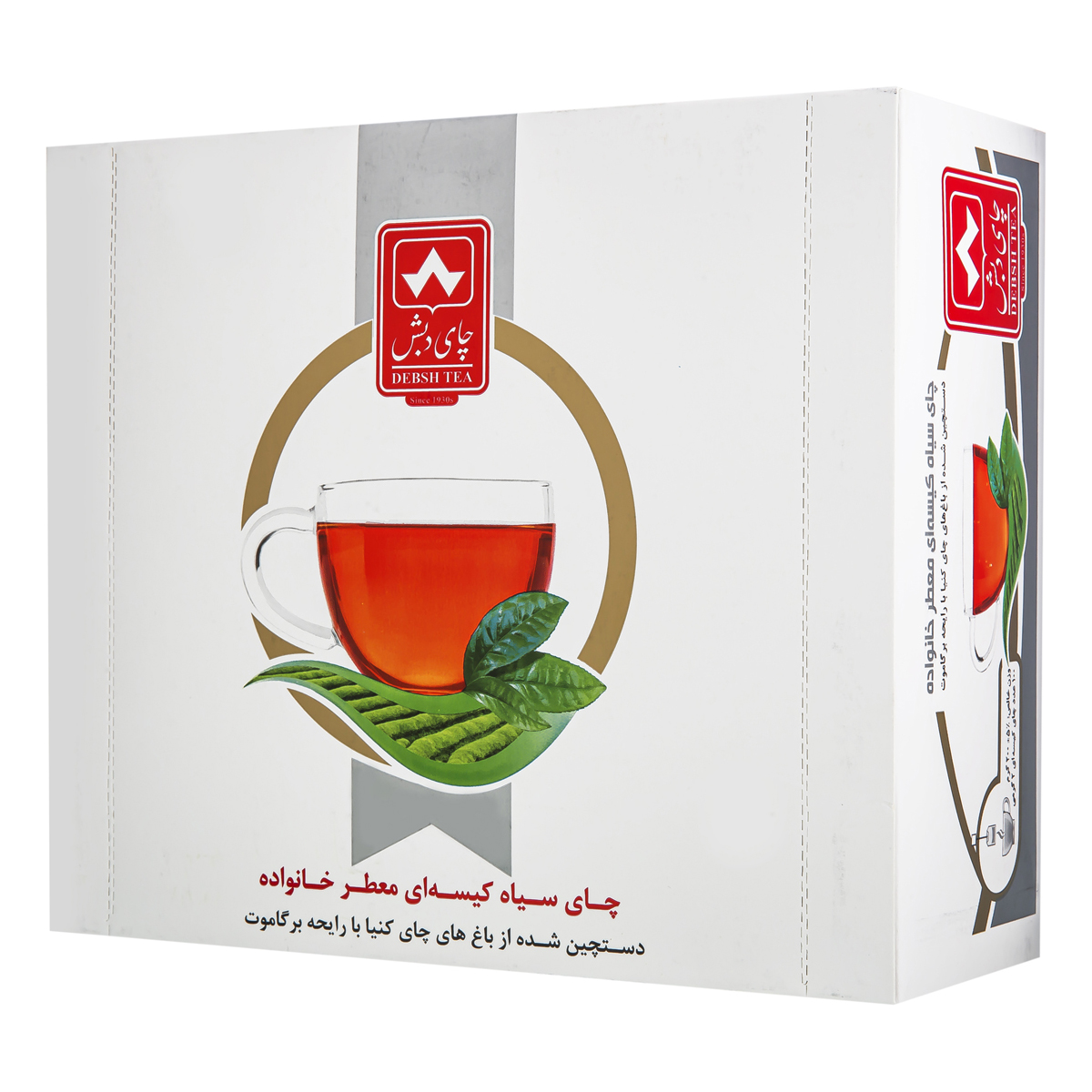 چای سیاه کیسه ای معطر 100 عددی دبش