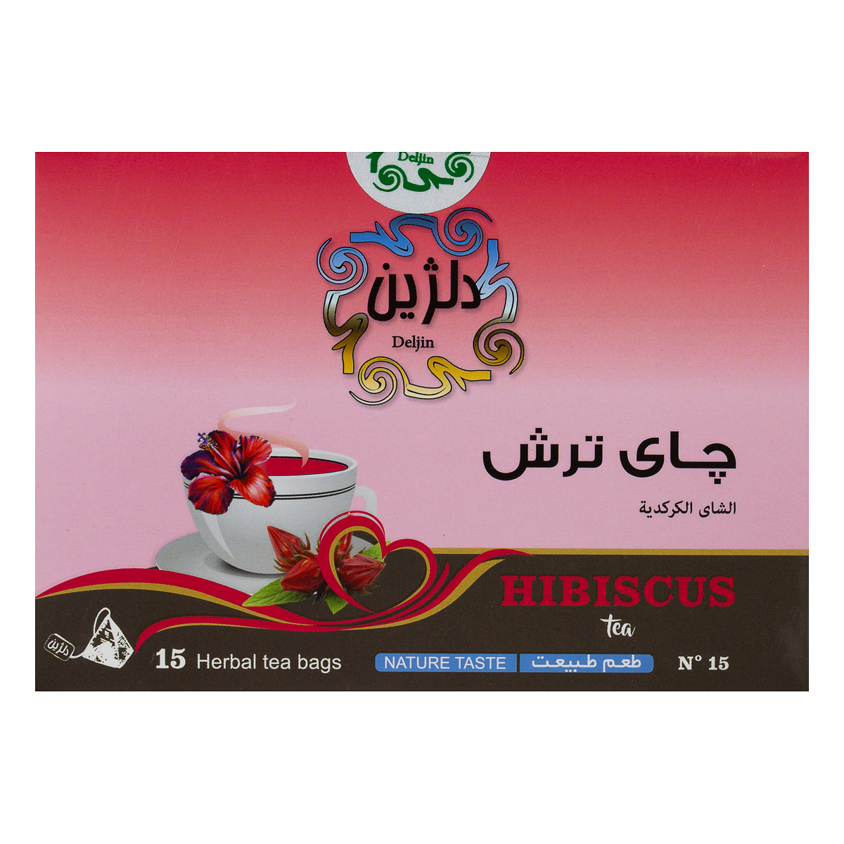 چای ترش کیسه ای 15 عددی دلژین