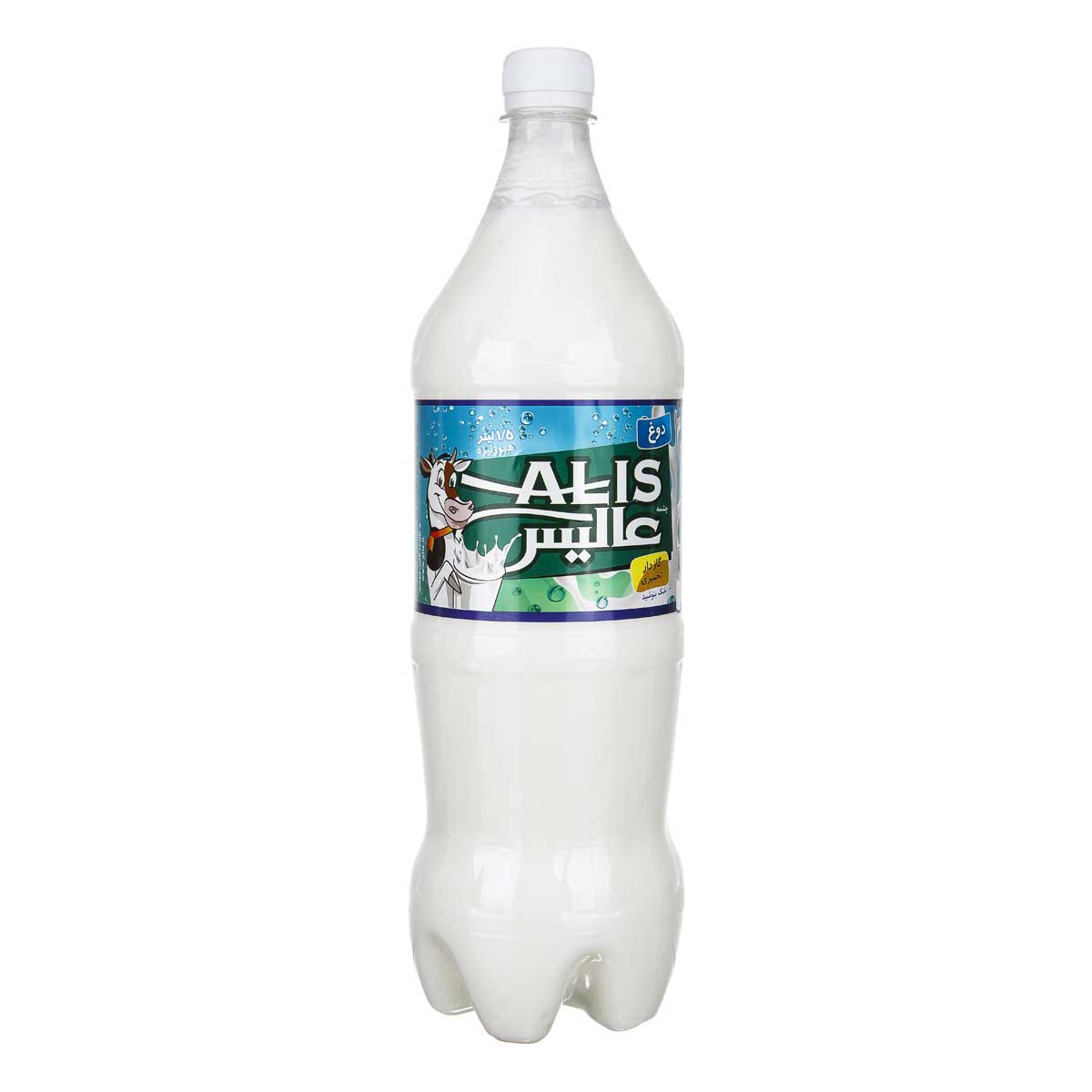 دوغ گاز دار تخمیری 1.5 لیتری عالیس