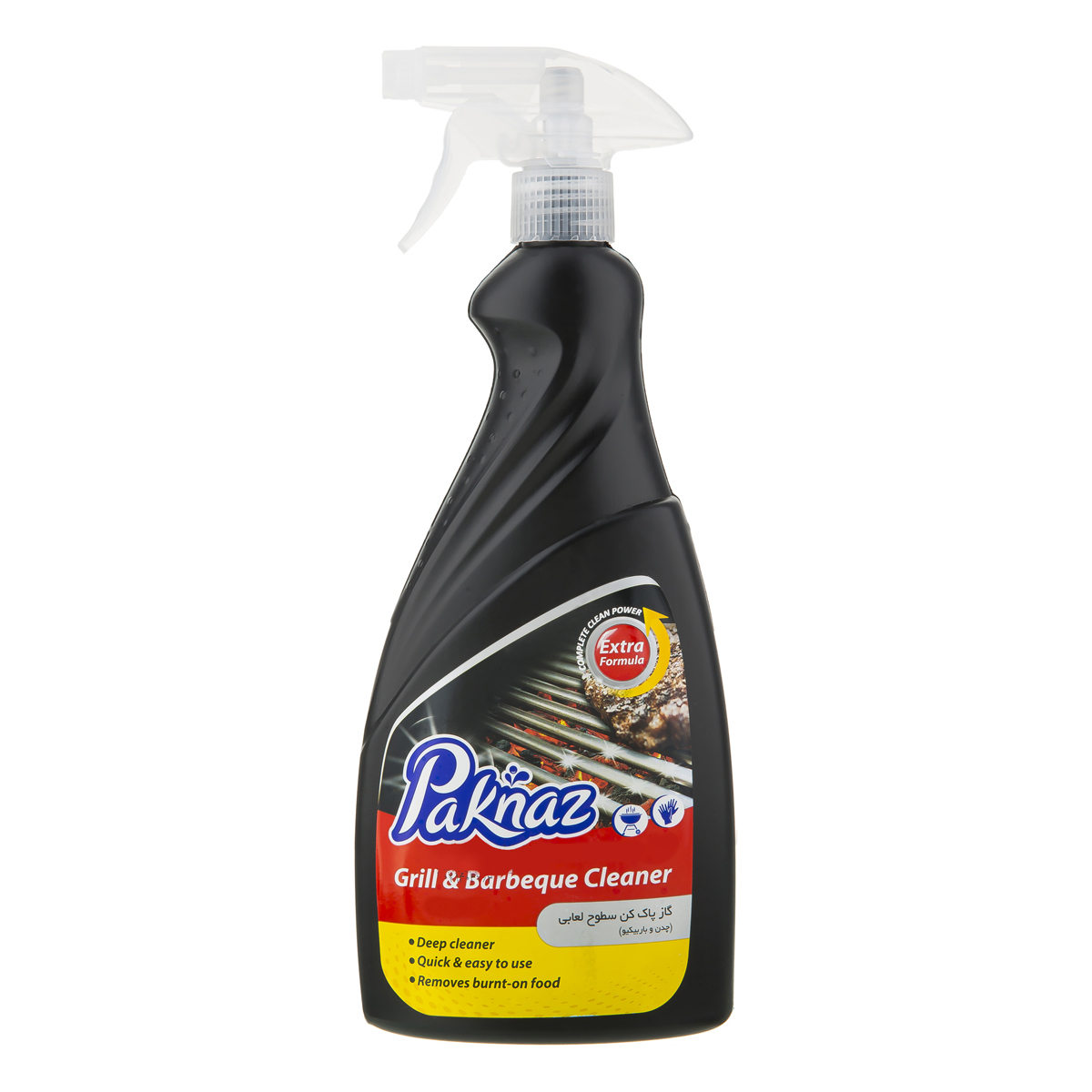 گاز پاک کن سطوح لعابی 750 گرمی پاکناز