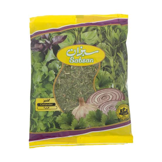 گشنیز خشک 100 گرمی سبزان