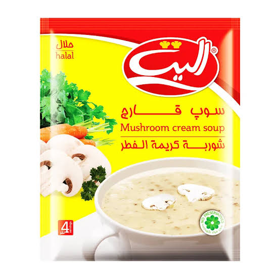 سوپ قارچ 61 گرمی الیت
