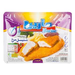 شنیسل مرغ نیمه پخته 1 کیلویی مارین
