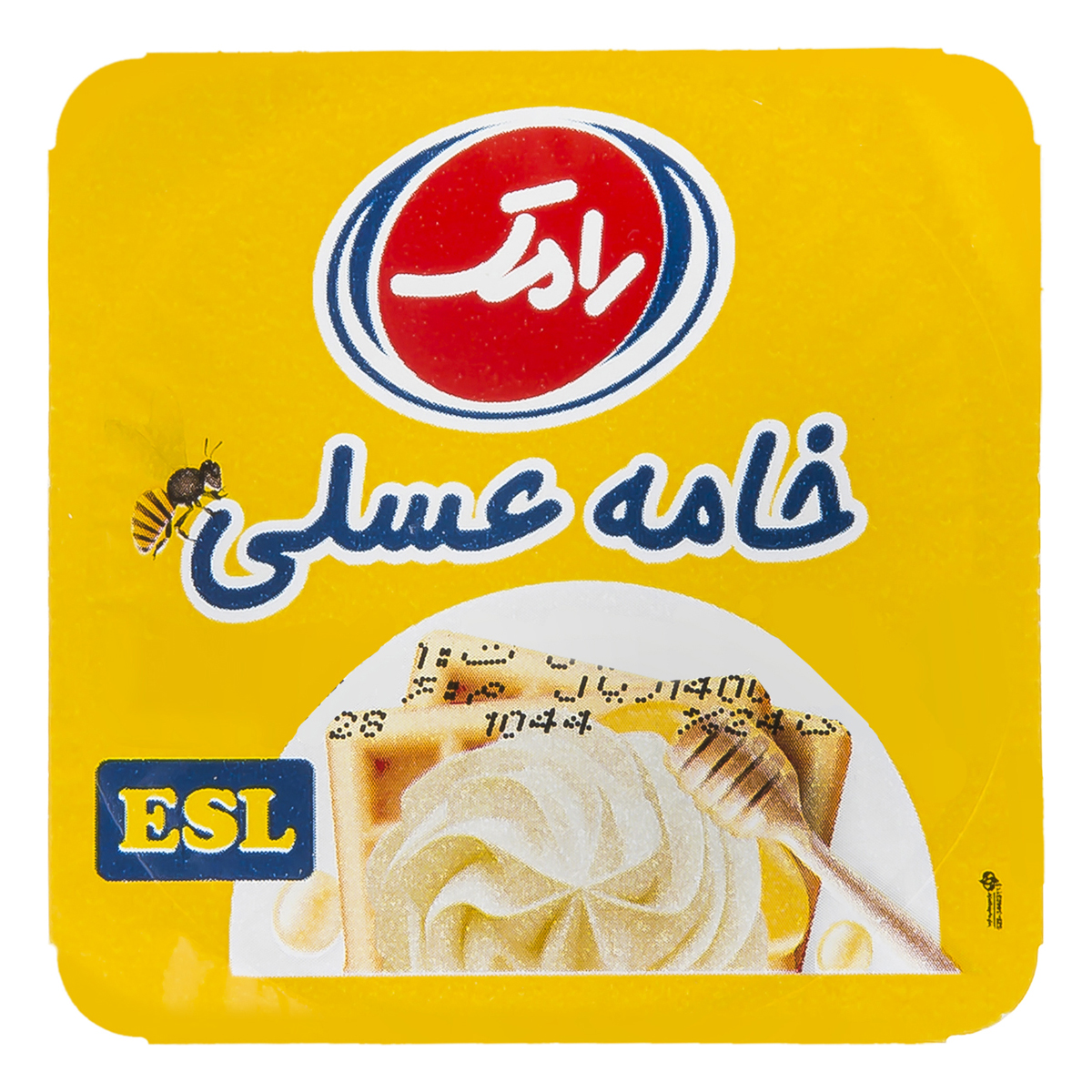 خامه عسلی 100 گرمی رامک