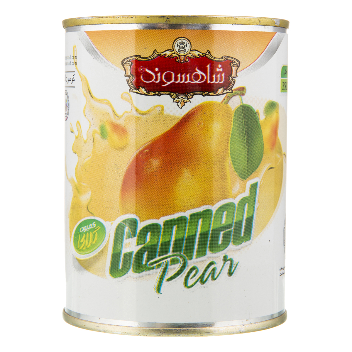 کمپوت گلابی 350 گرمی شاهسوند