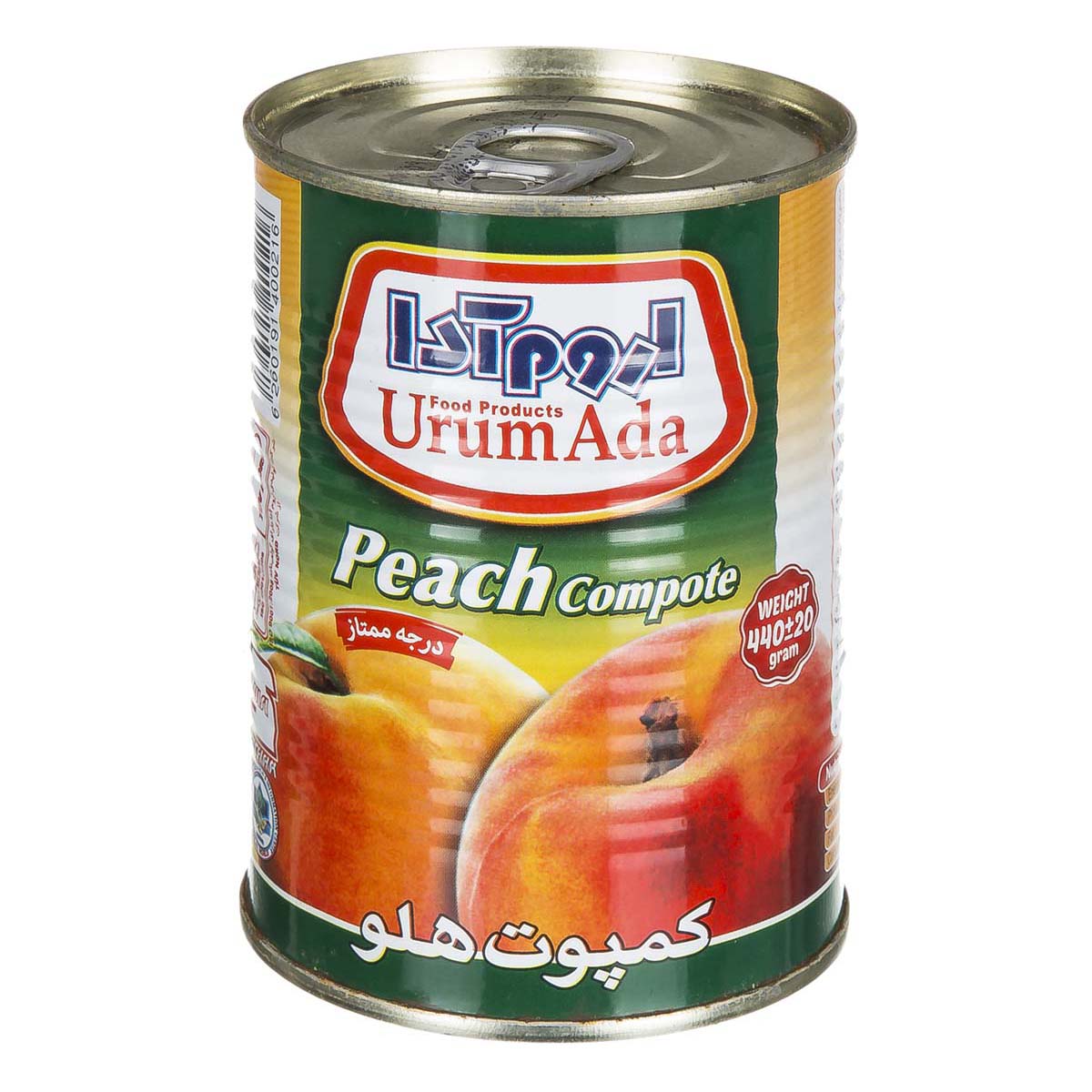 کمپوت هلو 440 گرمی اروم آدا