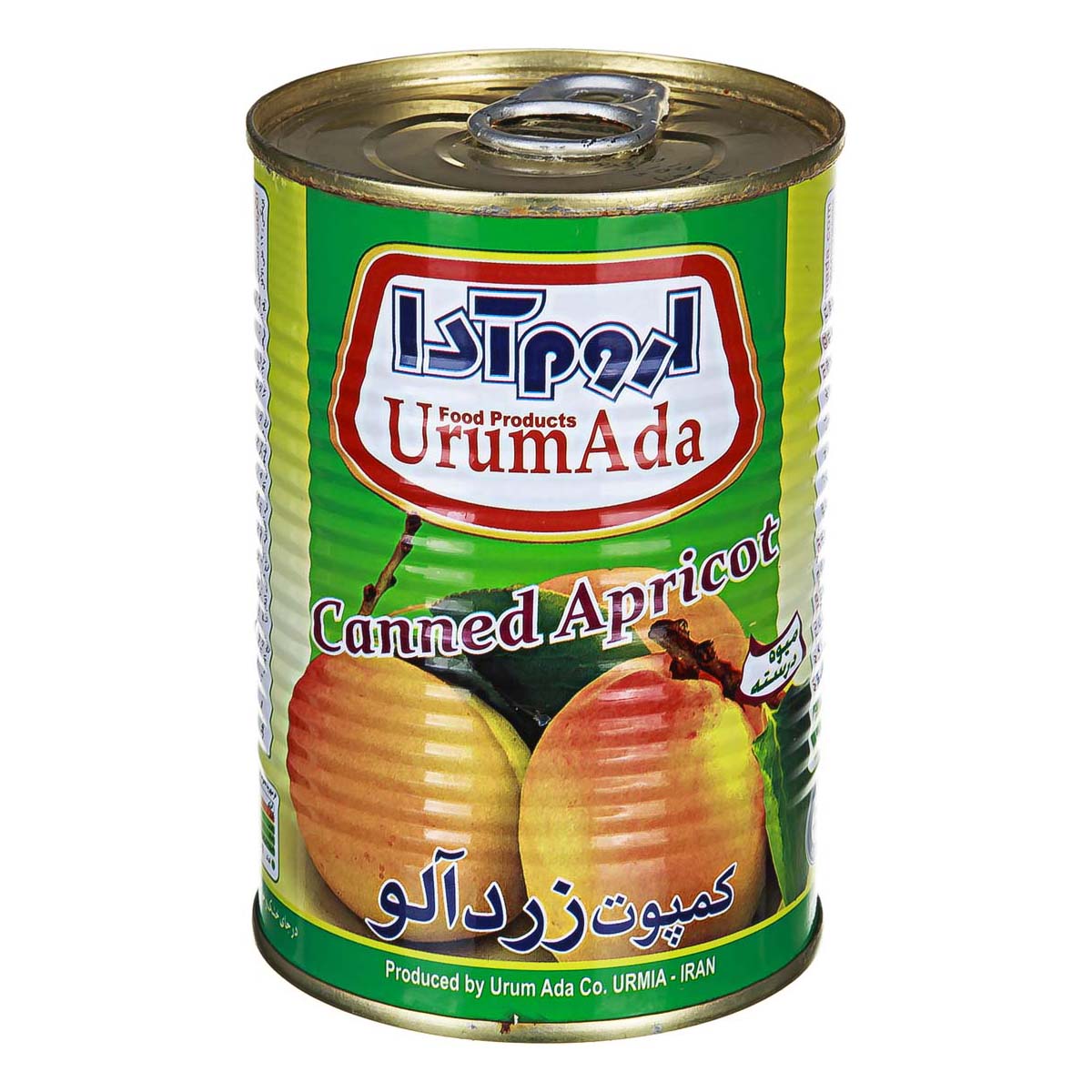 کمپوت زرد آلو 440 گرمی اروم آدا