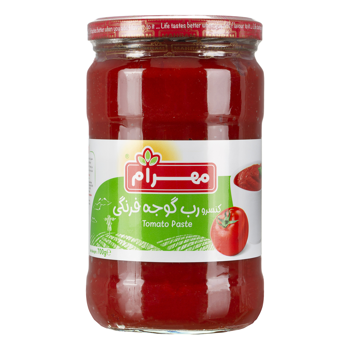 کنسرو رب گوجه فرنگی 700 گرمی مهرام