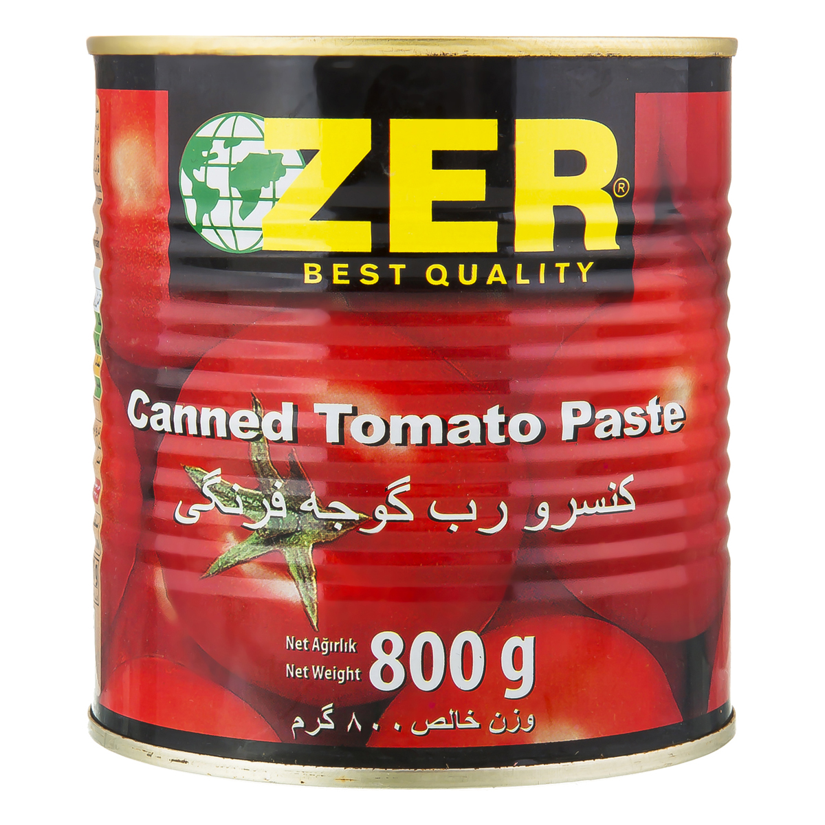کنسرو رب گوجه فرنگی 800 گرمی زیر