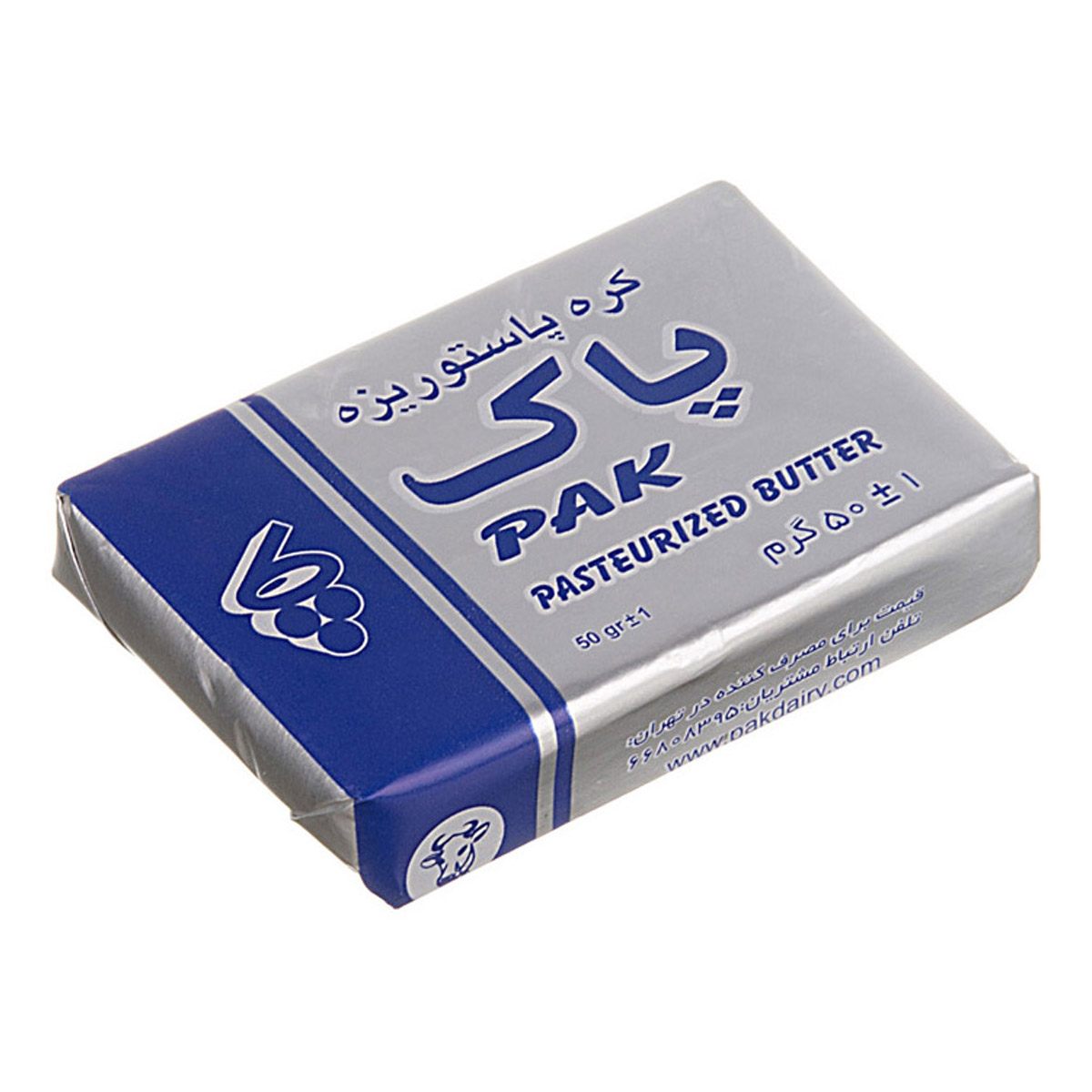 کره پاستوریزه 84 درصد چربی 50 گرمی پاک