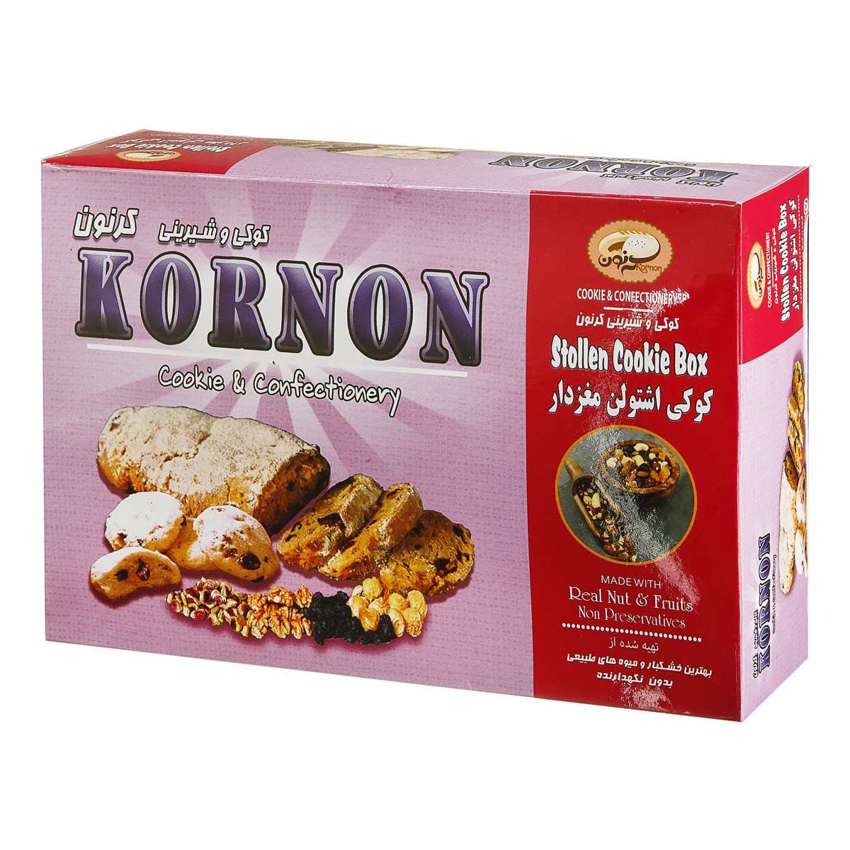 کوکی اشتولن مغزدار آلمانی380 گرمی کرنون