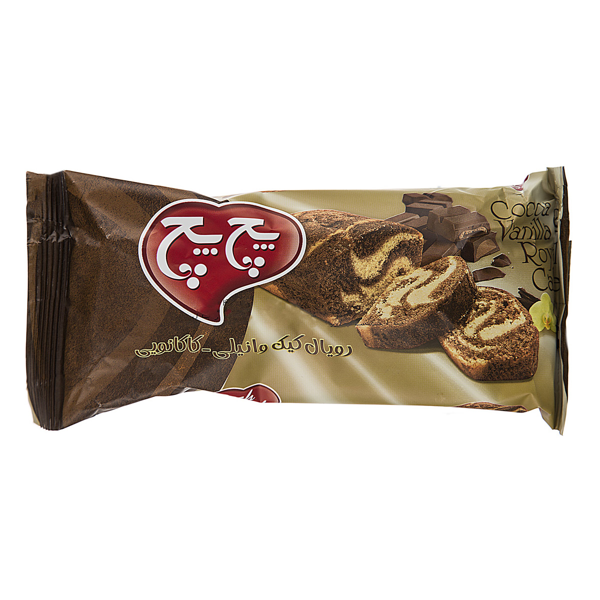 کیک رویال وانیلی، کاکائویی 90 گرمی پچ پچ