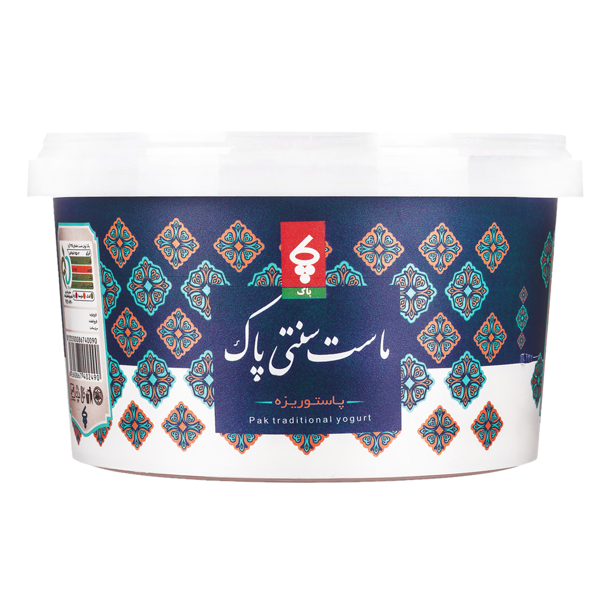 ماست خامه ای سنتی 900 گرمی پاک