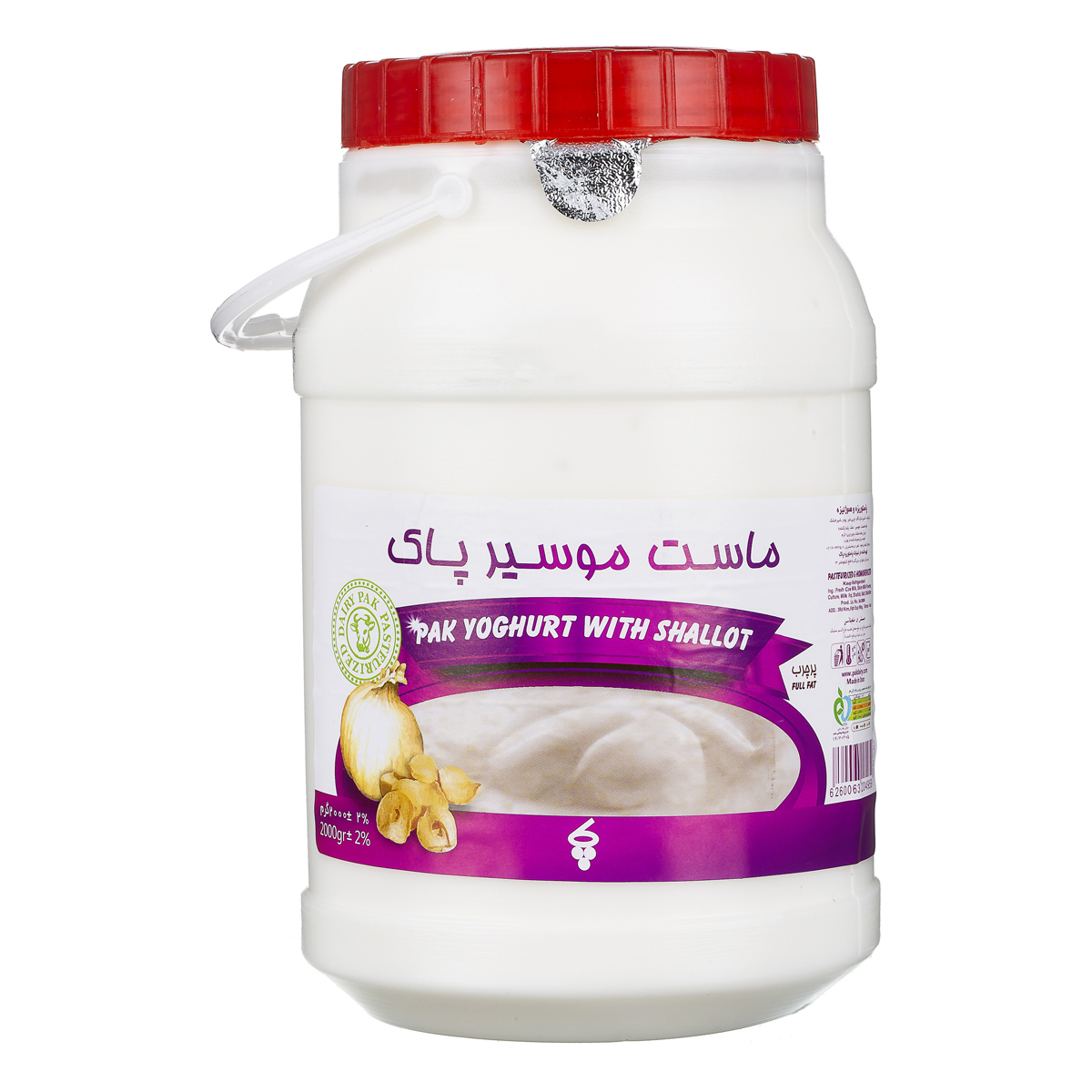 ماست موسیر پرچرب 2000 گرمی پاک