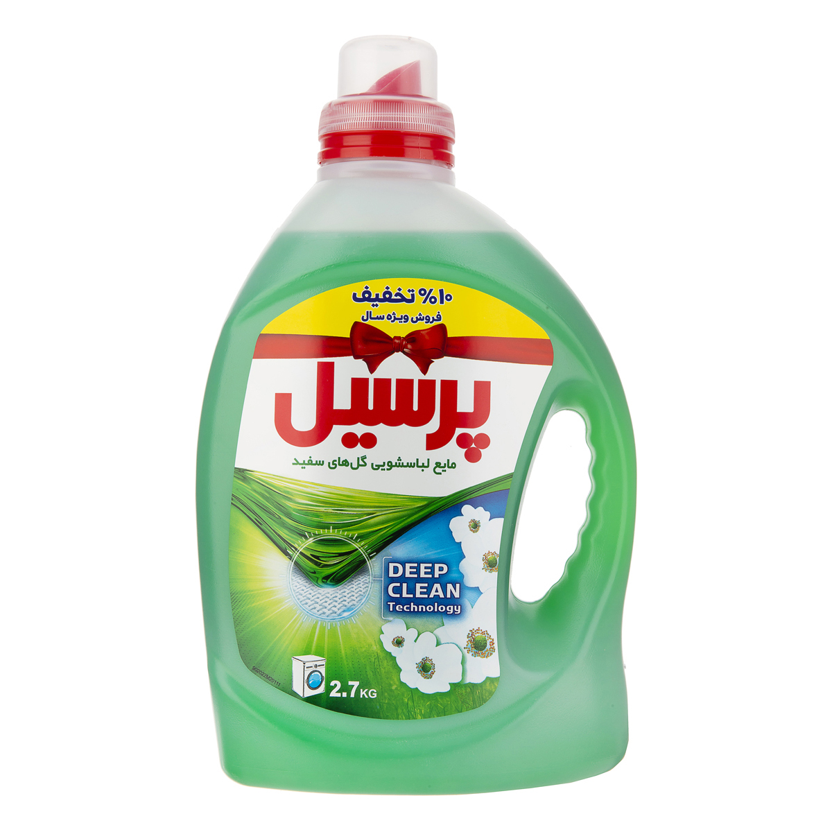 مایع لباسشویی گل های سفید 2700 گرمی پرسیل