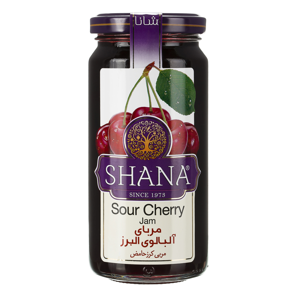 مربا آلبالو 315 گرمی شانا