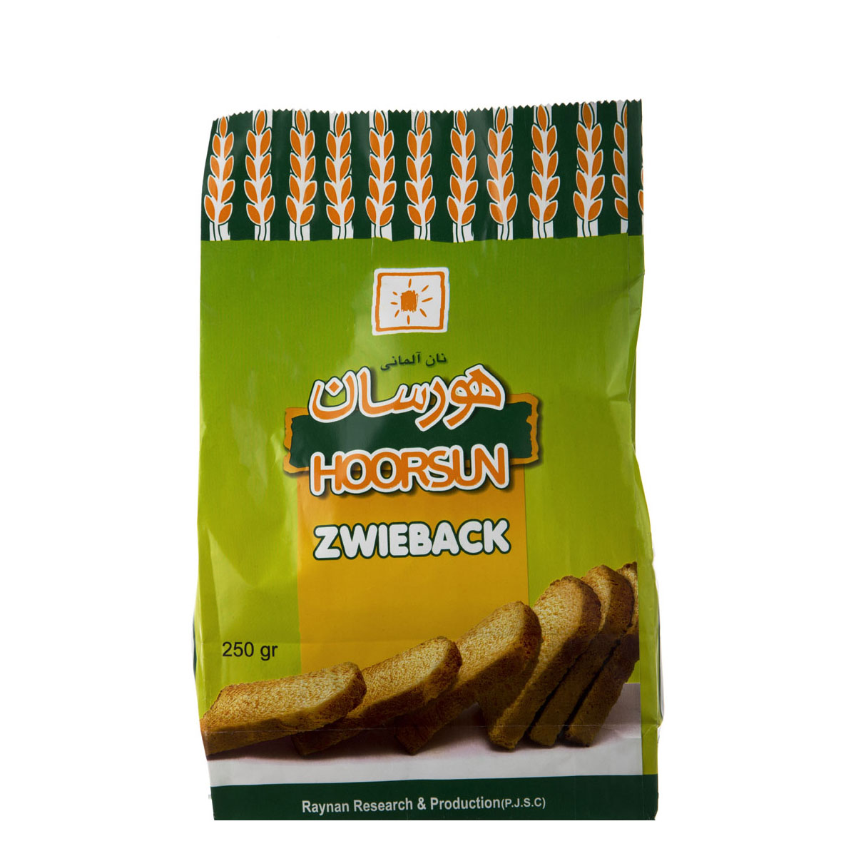 نان سوخاری ۲۵۰ گرمی هورسان