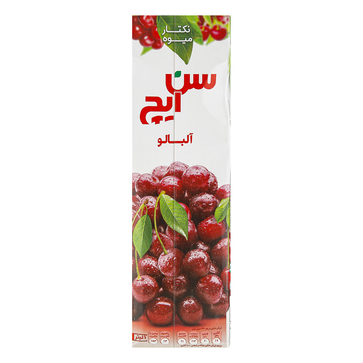 نکتار آلبالو 1 لیتری سن ایچ