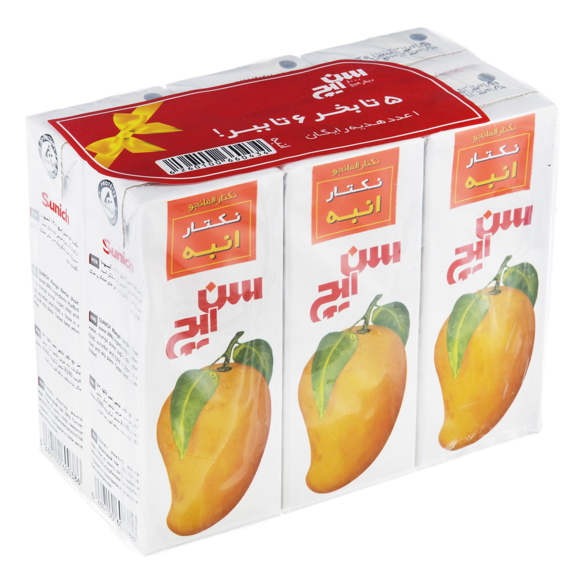 نکتار انبه 6 عددی 200 میلی لیتری سن ایچ