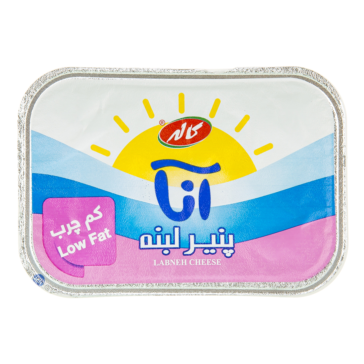 پنیر لبنه کم چرب 350 گرمی کاله