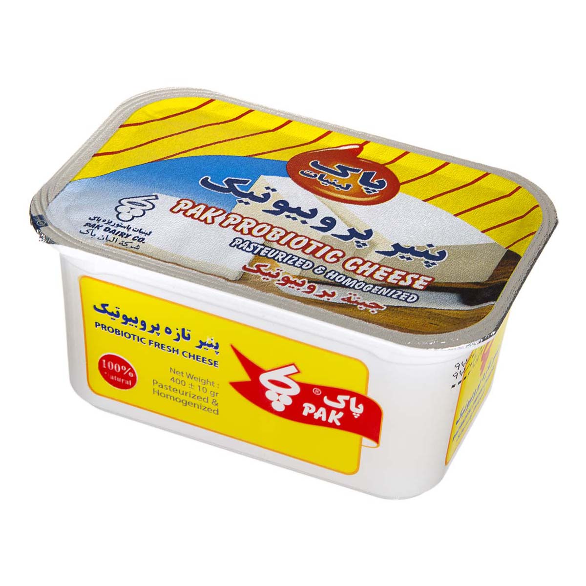 پنیر پروبیوتیک 400 گرمی پاک