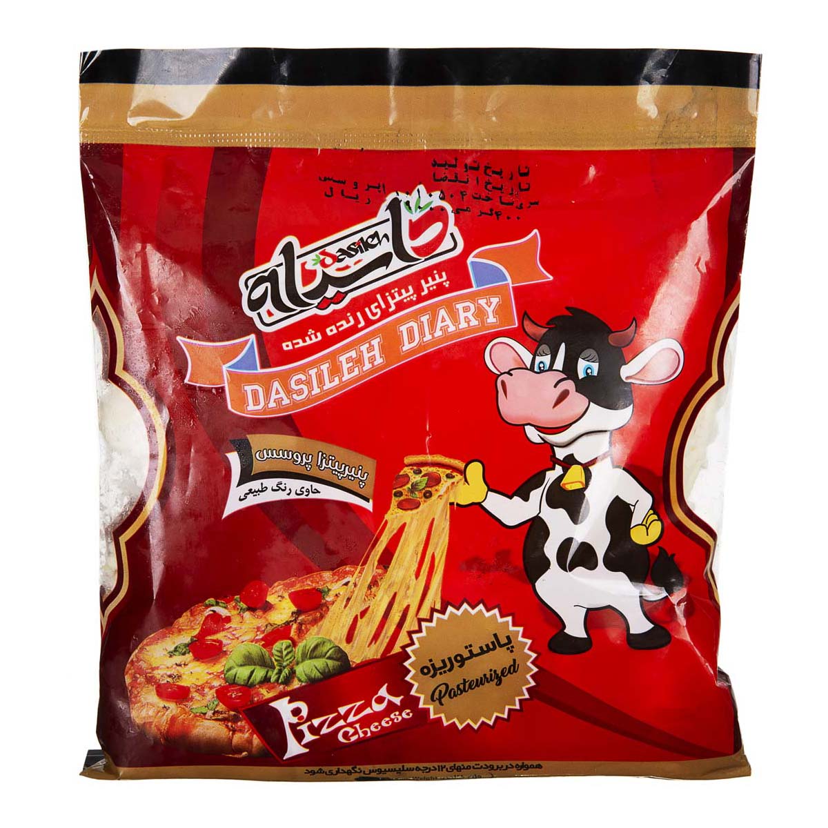 پنیر پیتزا پروسس 400 گرمی داسیله