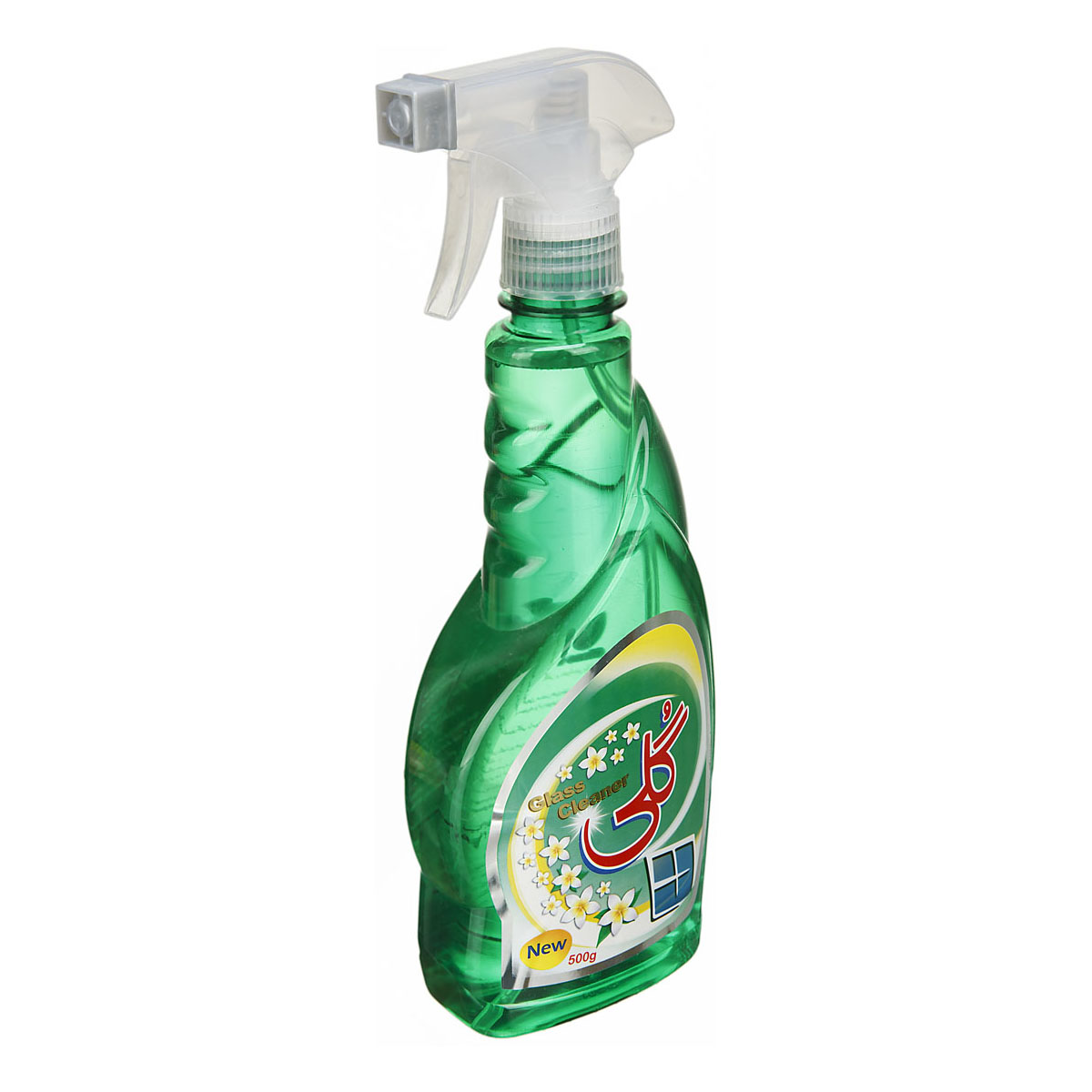 شیشه پاک کن سبز 500 گرمی گلی