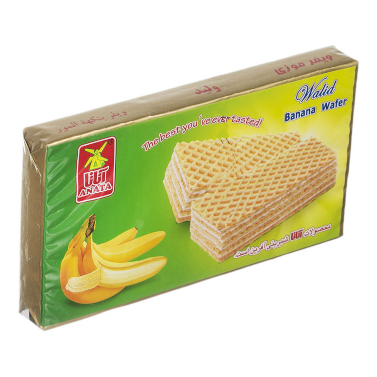 ویفر مانژ موز ولید 70 گرمی آناتا